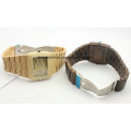 Quality Mens Dual Movement Wooden Wrist Watches